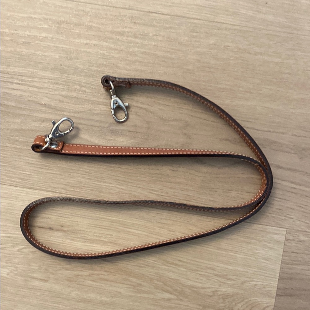 Brown Leather long strap for Dooney and Burke bags